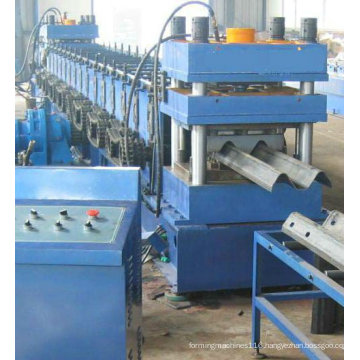 Expressway crash barrier 2-wave guardrail roll forming machine